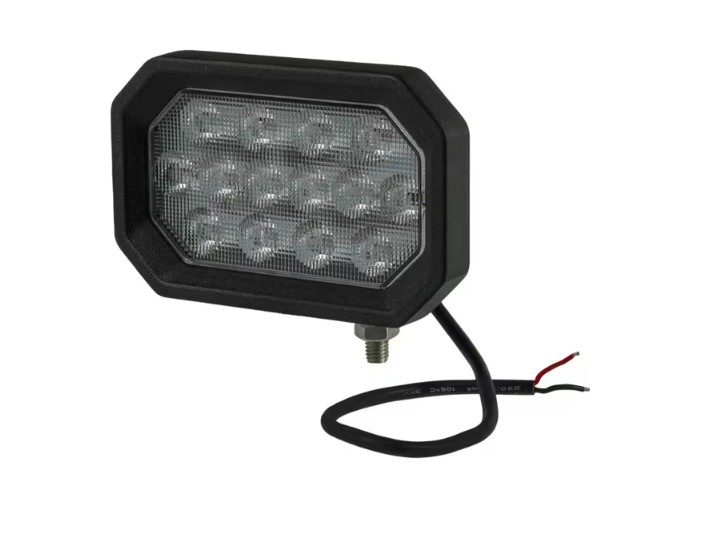 Pracovné LED svetlo 42W 95x79 mm 2800 lm, obdĺžnik, 10/30V širokouhlé 14 LED