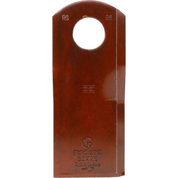 Nôž rotačnej kosačky 4 x 48 x 116 mm ľavý s otvorom 20,5 mm (Kuhn)