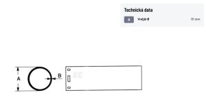  Ochranná trubka Bondioli&Pavesi vnější vel. 5, 6, 7 L = 1000 mm