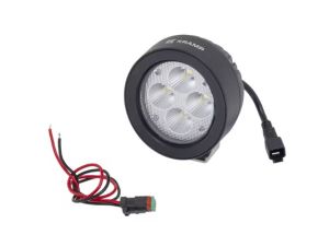 Pracovní LED světlo 40 W 145x93 mm 4500 lm, kulaté, 10/30 V širokoúhlé 4 LED