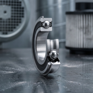 Produktový záběr - SKF 6202-2RSHNR Jednořadé kuličkové ložisko