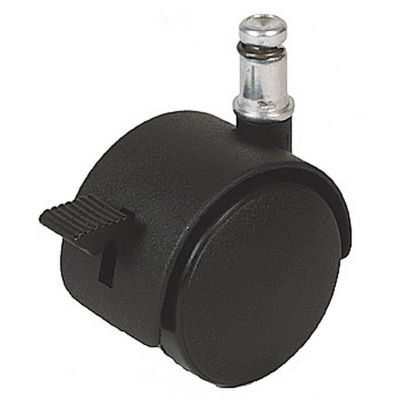 Koleso na nábytok s brzdou 014B PP-050 H (11x22)
